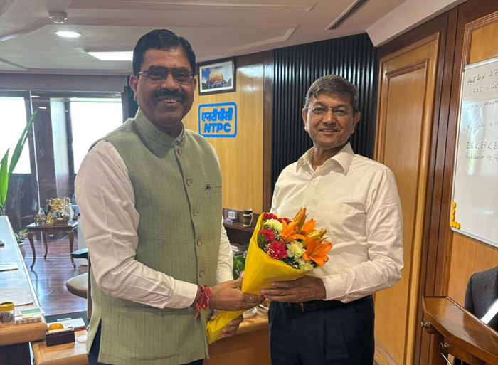 HCL CMD meets NTPC CMD